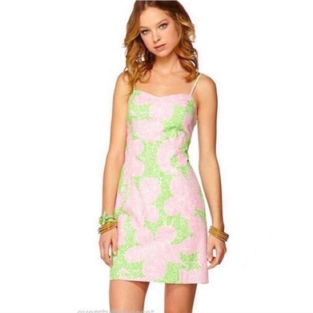 Lilly Pulitzer Mccallum dress in limeade cheat ya 00